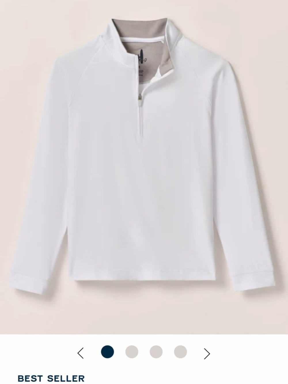 Johnie-O Freeborne Jr. Performance 1/4 Zip Pullover